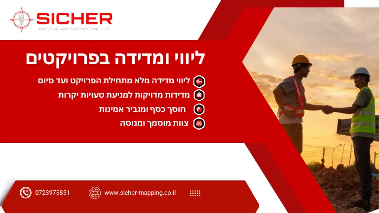ליווי ומדידה בפרויקטים